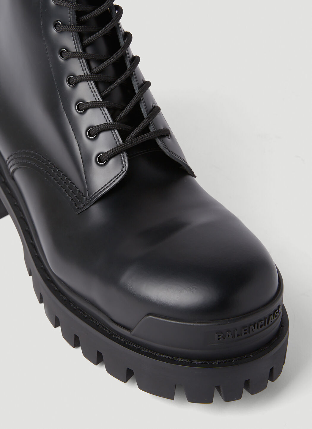 950 New BALENCIAGA Strike Nylon Combat Boots Black US 10  EU 40 FOR WOMEN   eBay